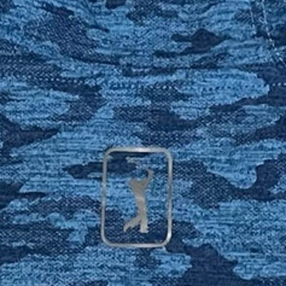 PGA Tour Men's Lux Touch Camo Print Performance Activewear Golf Hoodie Small - Picture 5 of 14